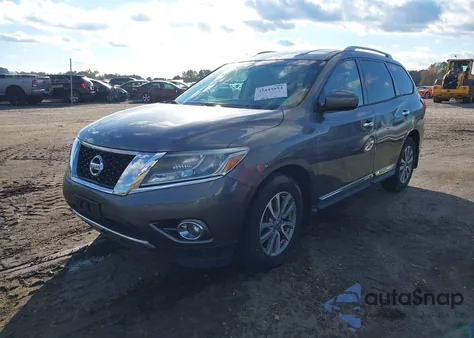2016 Nissan Pathfinder Sl from USA, damaged, VIN 5N1AR2MM9GC622846